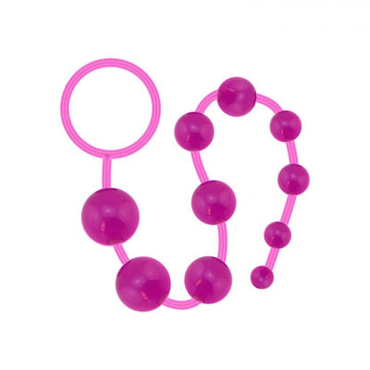 LateToBed G.Flex Bendable Thai Anal Beads Pink
