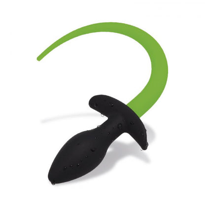 InToYou Shining Line Glow in the Dark Dog Tail Butt Plug
