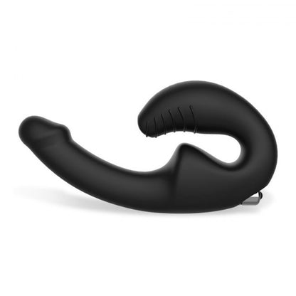 Herrules Strapless Strap-On Double Vibrator Black