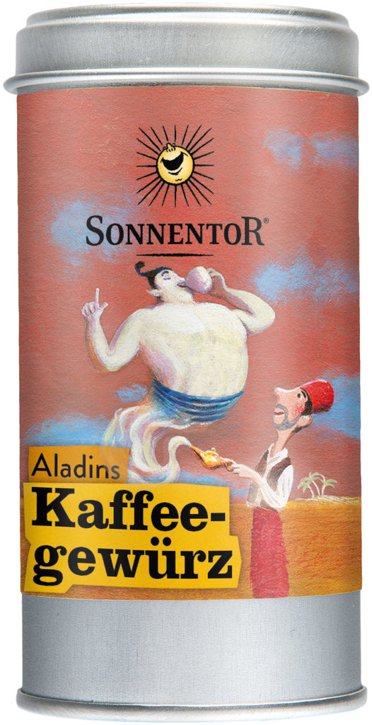 Sonnentor Aladin's coffee spice 35 g shaker tin