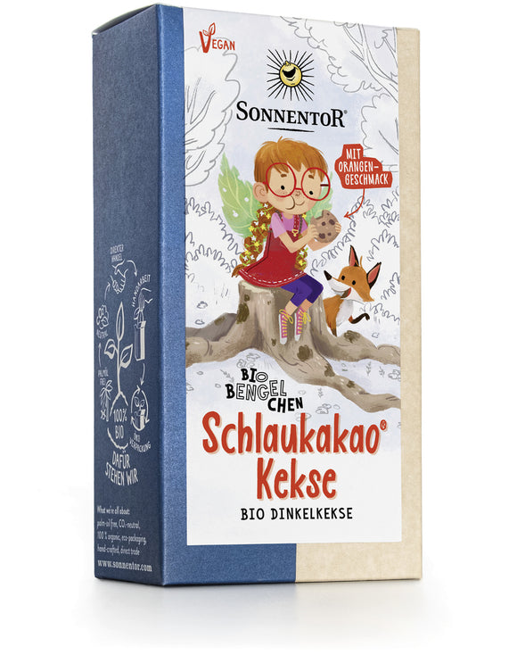 Sonnentor Schlaukakao cookies with coconut blossom sugar 125g