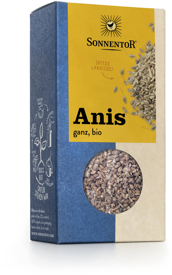 Sonnentor anise whole grain 50g