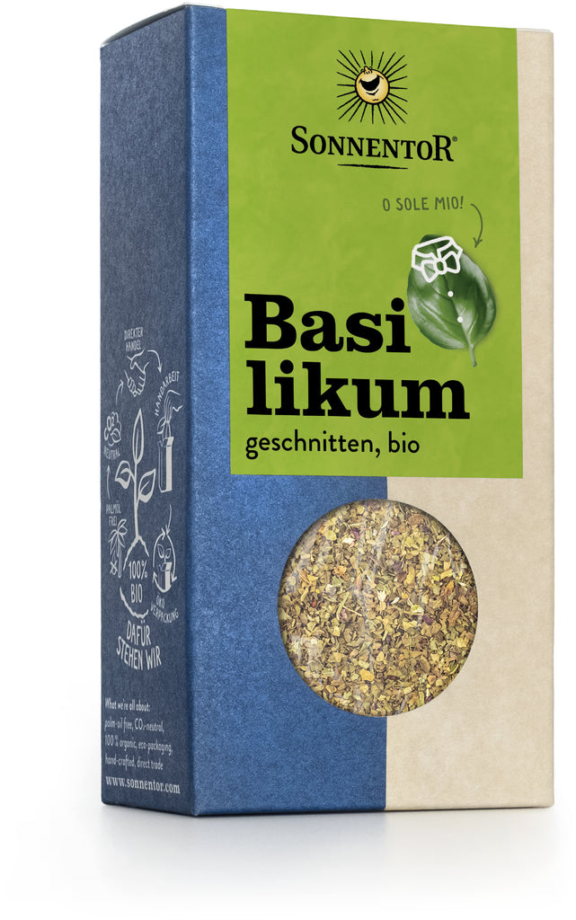 Sonnentor cut basil spice 15g