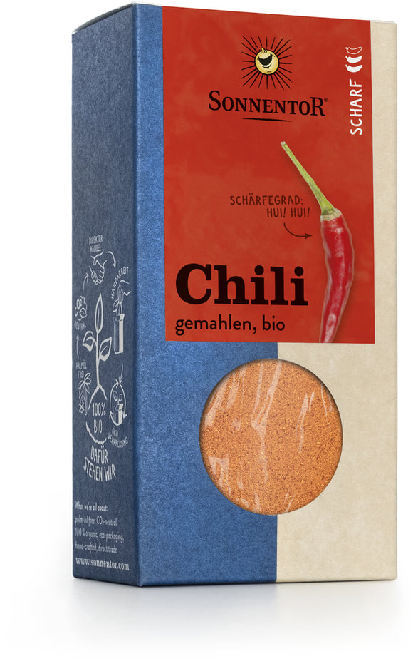 Sonnentor ground chili peppers 40g