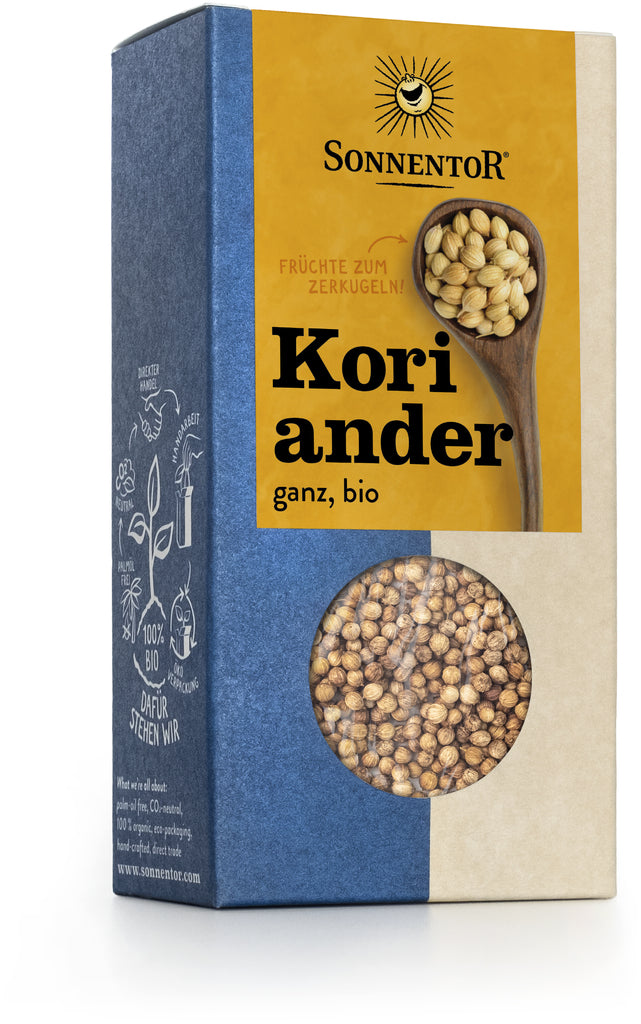 Sonnentor whole Coriander spices 35g