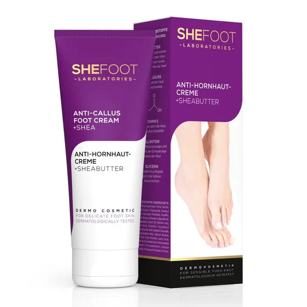 SheFoot Anti Callus Cream with Shea Butter 75 ml