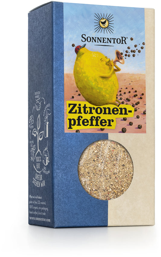 Sonnentor lemon pepper spice 70g