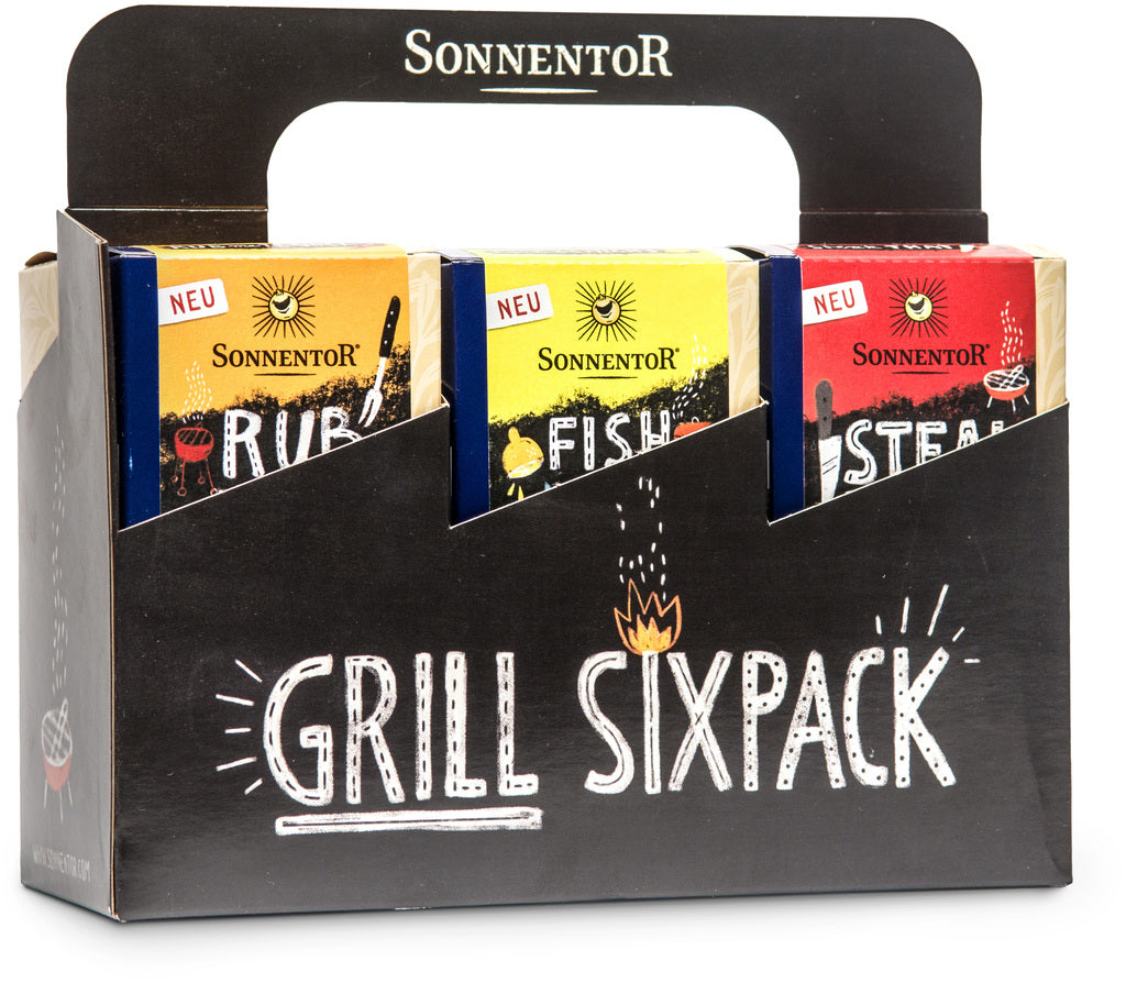 Sonnentor grill spices six pack