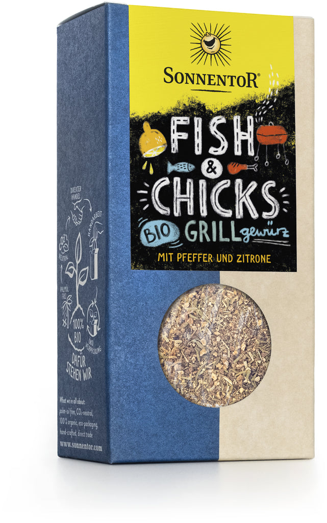 Sonnentor Fish & Chicks grill seasoning 55g