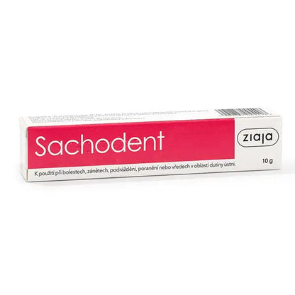 Sachodent 87.1 mg oral gel 10 g