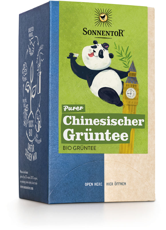 Sonnentor Pure Chinese green tea 18 teabags