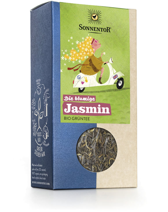 Sonnentor floral jasmine loose tea 100 g