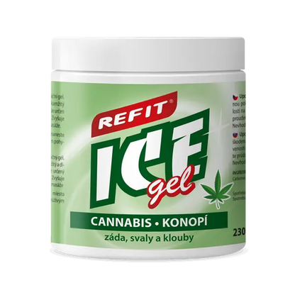 Refit Ice Massage Gel with Cannabis 230 ml