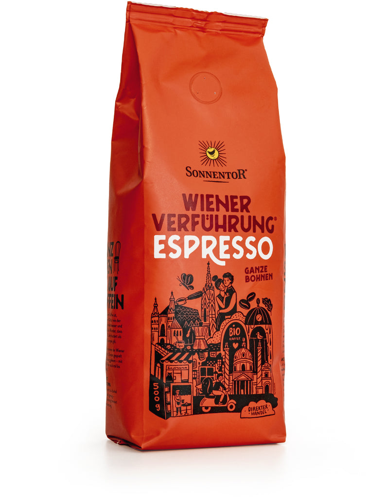 Sonnentor espresso coffee whole beans 500 g