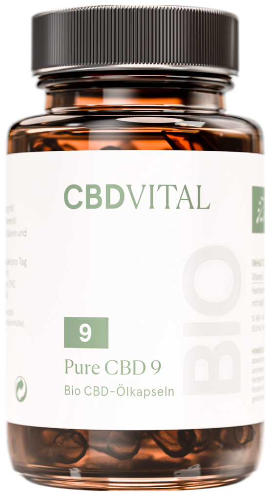 CBDVital Pure BIO CBD 9 (5%) - 60 capsules