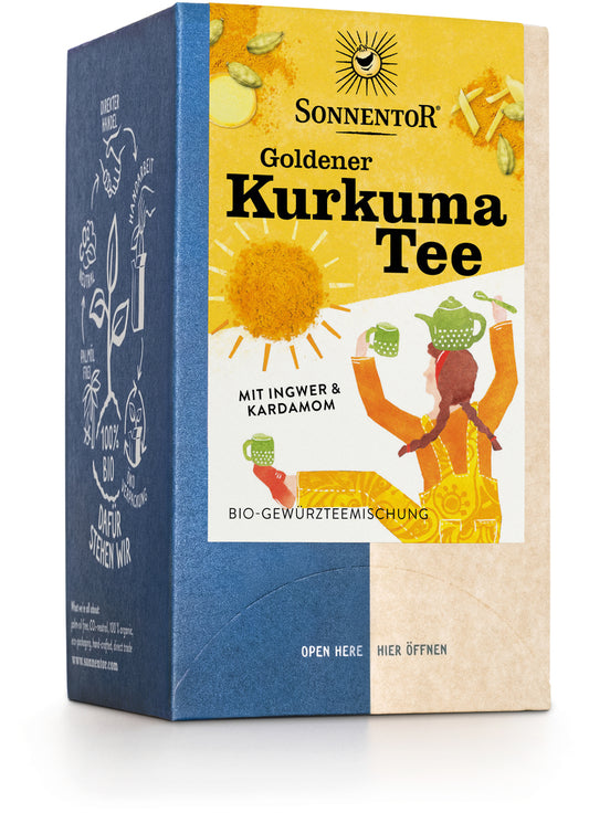 Sonnentor Golden Turmeric Tea 18 teabags