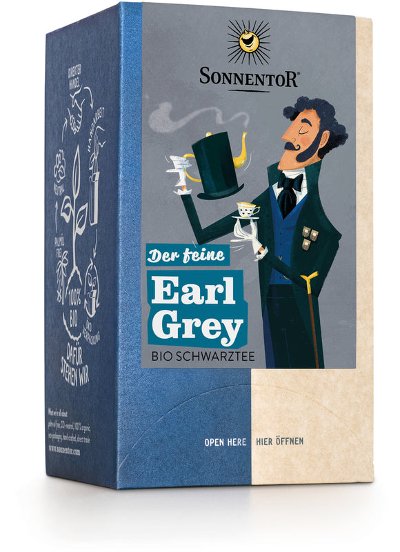 Sonnentor The fine Earl Gray black tea 18 teabags