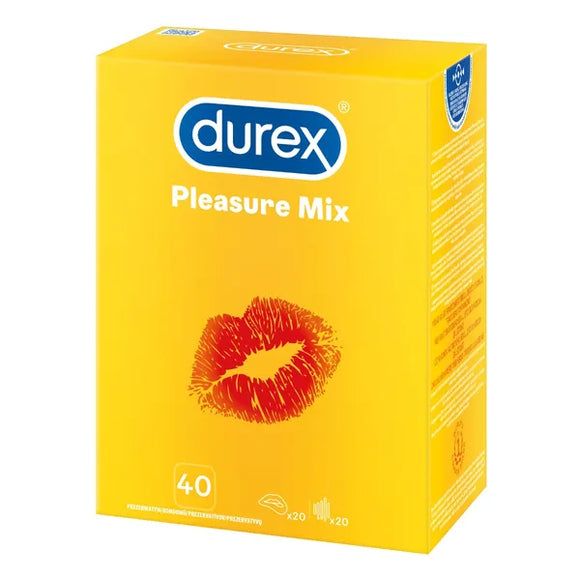 Durex Pleasure Mix Condoms 40 pcs