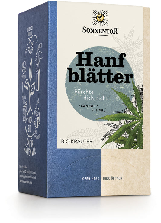 Sonnentor hemp leaf tea 18 teabags