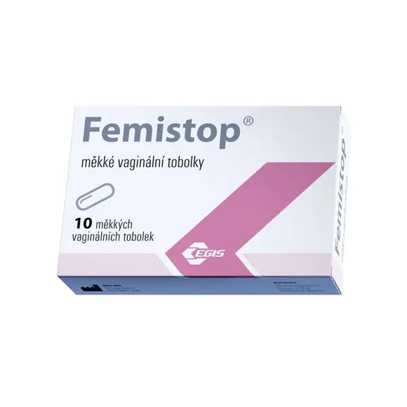 Femistop soft vaginal capsules 10 pcs