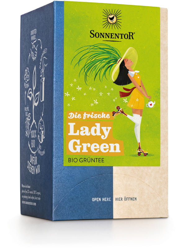 Sonnentor The fresh Lady Green tea 18 teabags