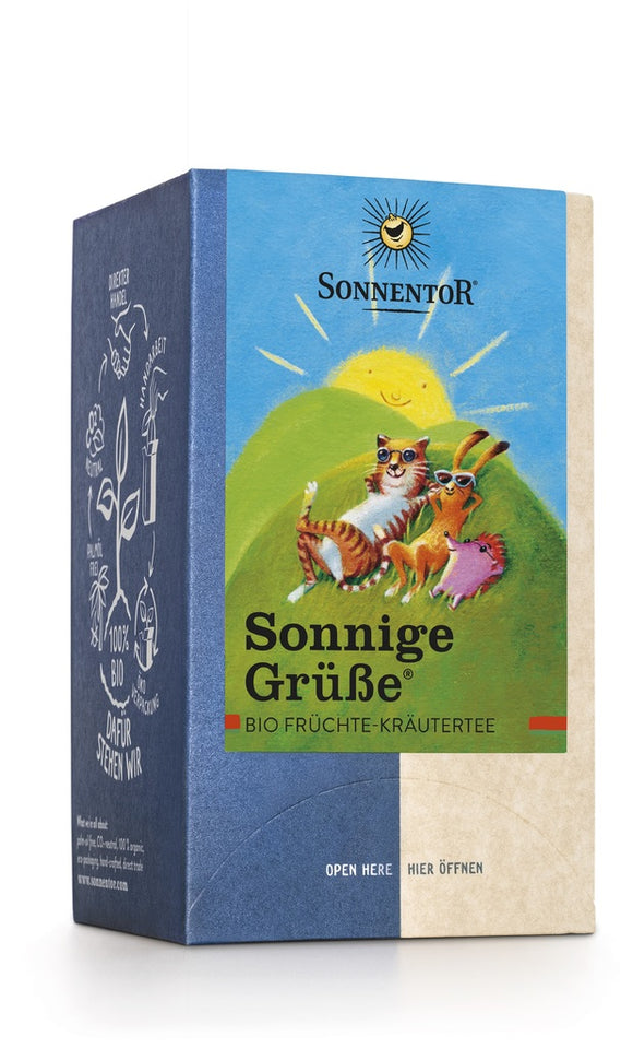 Sonnentor Sunny greetings tea 18 teabags