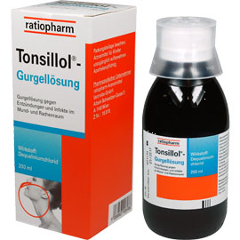 Tonsillol gargle solution 200 ml