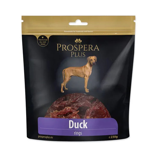 PROSPERA Plus duck rings dog treat 230 g