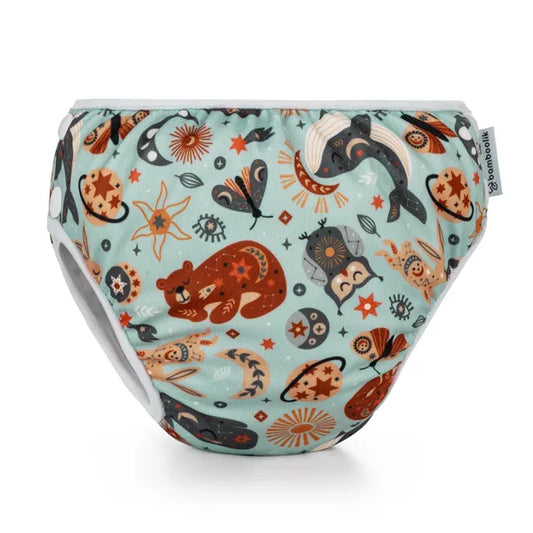 Bamboolik Diaper swimwear Celestial animals size M 1 piece