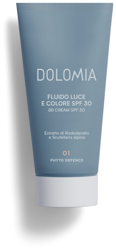 Dolomia Tinted Facial Fluid 01 SPF 30 - 50 ml
