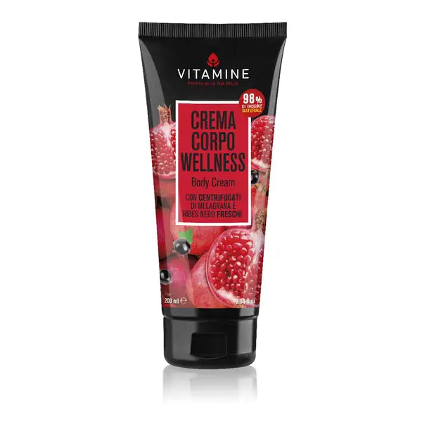 Vitamine Wellness Pomegranate and Currant Body Cream 200 ml