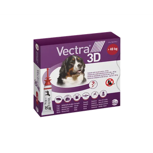 Vectra 3D spot-on for dogs XL (> 40 kg) 3 pipettes