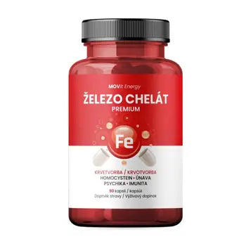 MOVit Energy Iron Chelate Premium 90 capsules