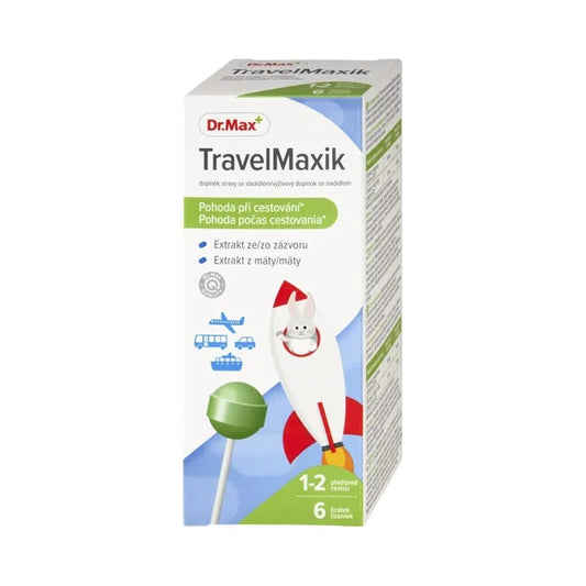 Dr. Max TravelMaxik nausea relief for kids 3x6 lollipops