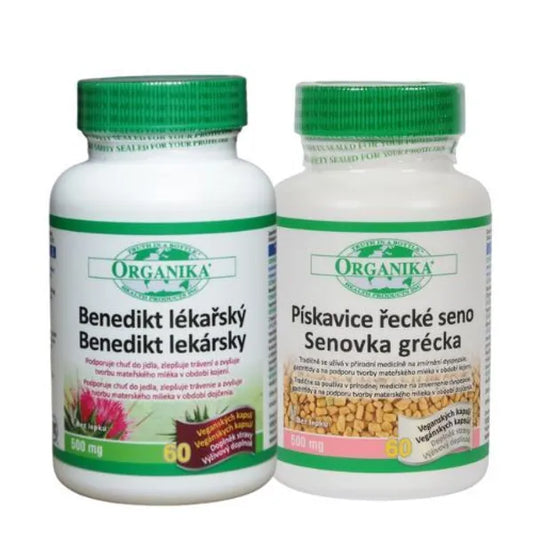 Organika Medical Benedict 500 mg + Fenugreek 2x60 capsules