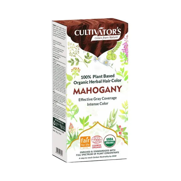 Cultivator's Organic Herbal Hair Color Mahogany