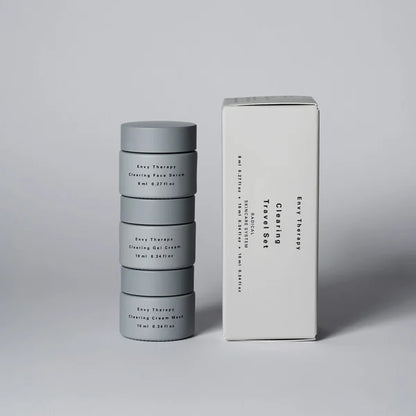 Envy Therapy Clearing Travel skin cleansing set 3 pcs