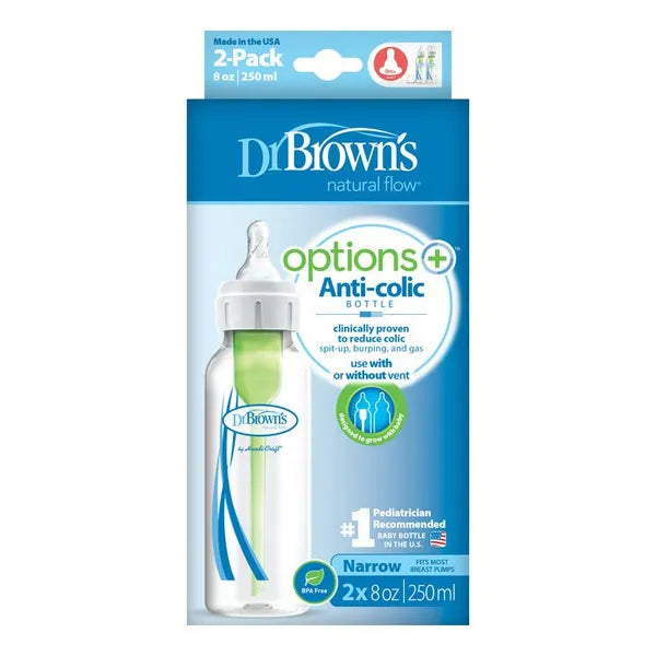 Dr.Browns Baby bottle Anti-colic plastic 250 ml 2 pcs