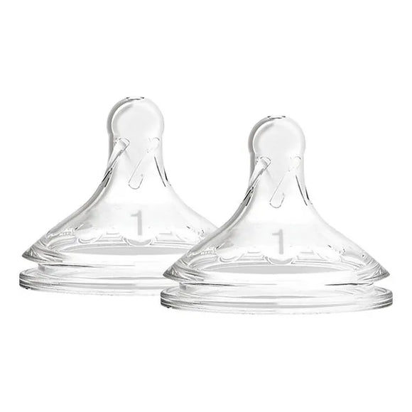 Dr.Browns wide silicone nipple 0m+; No. 1 - 2 pcs
