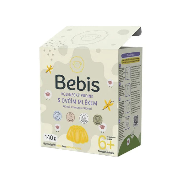 Bebis Infant pudding with sheep's milk and rice - vanilla flavor 140 g