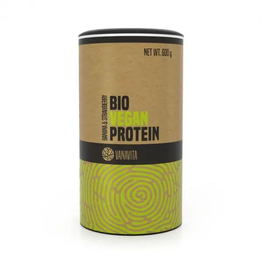 VanaVita BIO Vegan Protein banana & strawberry 600 g