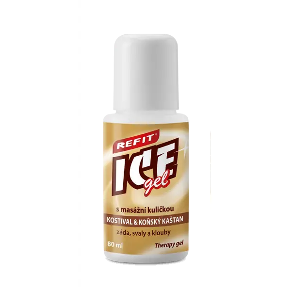 Refit Ice Massage Gel with Comfrey and Chestnut roll–on 80 ml