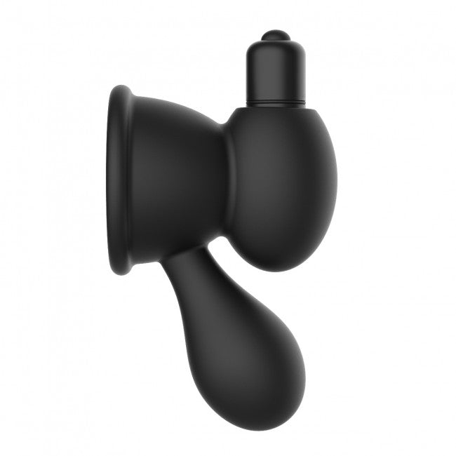 Dream Toys Pleasure Pumps Vibrating Nipple Teasers Black