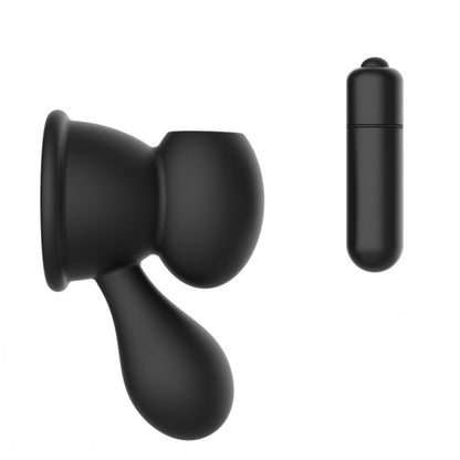 Dream Toys Pleasure Pumps Vibrating Nipple Teasers Black