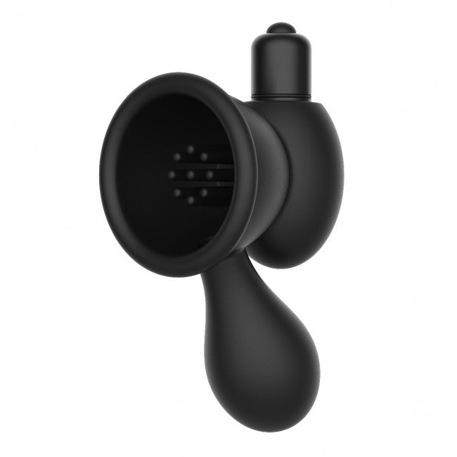 Dream Toys Pleasure Pumps Vibrating Nipple Teasers Black