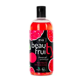 Eva Natura Beauty Fruity Shower gel Red 400 ml