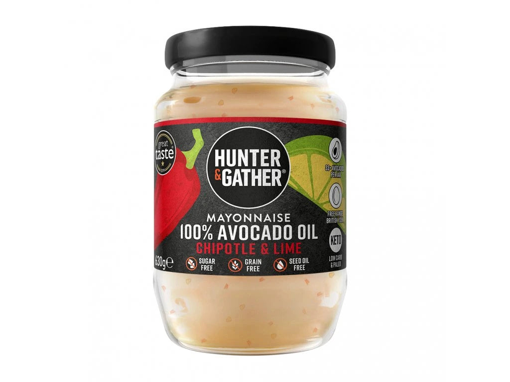 HUNTER & GATHER 100% Avocado Oil Chipotle & Lime mayonnaise 630 g