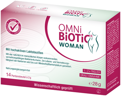 Institut AllergoSan OMNi-BiOTiC Woman (formely Flora plus+) powder