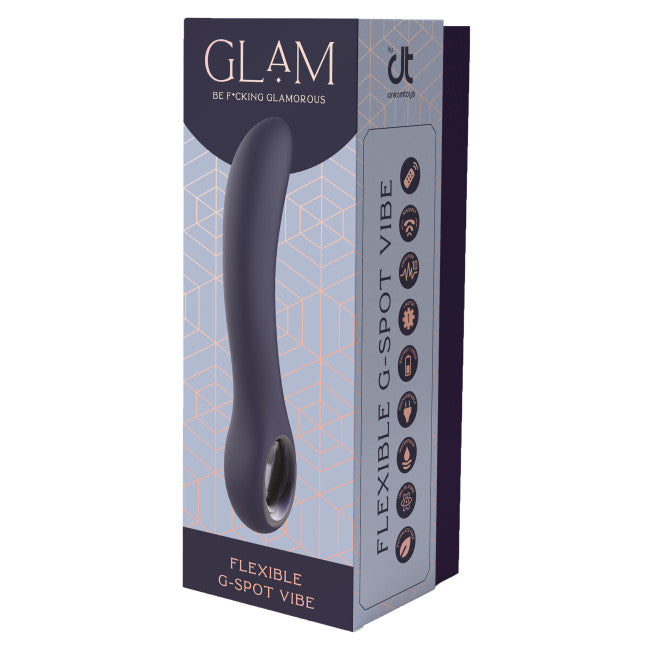 Dream Toys Glam Flexible G-Spot Vibe Blue