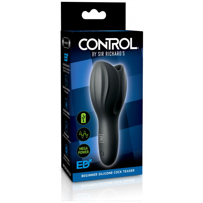 CONTROL by Sir Richard's Beginner Silicone Cock Teaser Black